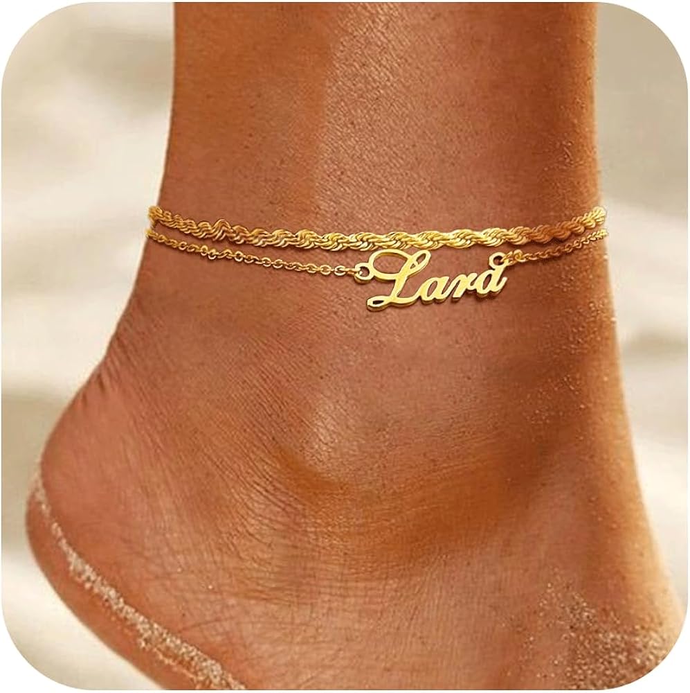 Personalized Ankle Bracelet
