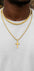 Cuban Cross Necklace Set