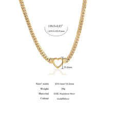 Load image into Gallery viewer, Cuban Heart Necklace
