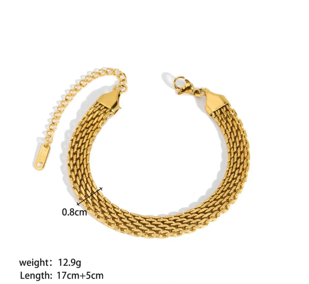 18K Gold Plated Bracelets