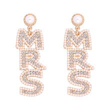 Load image into Gallery viewer, Mrs. Bridal Earrings
