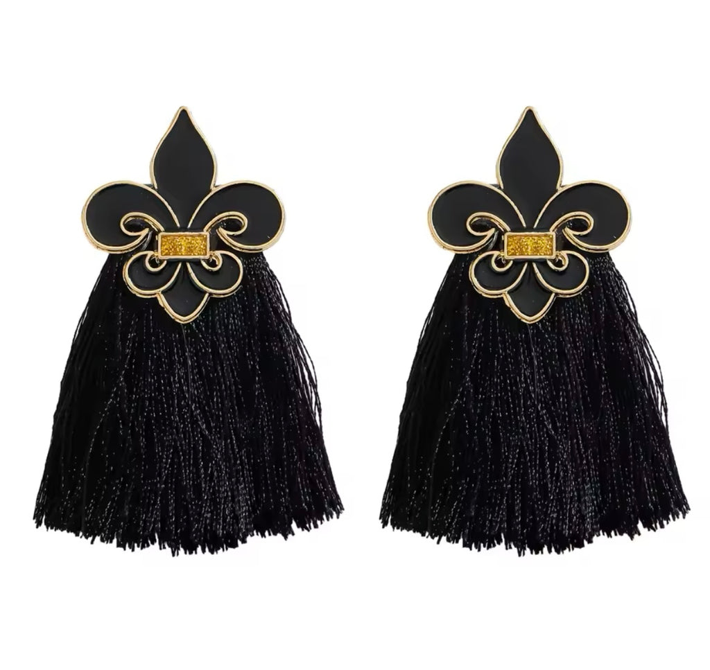 Fleur Tassel Earrings