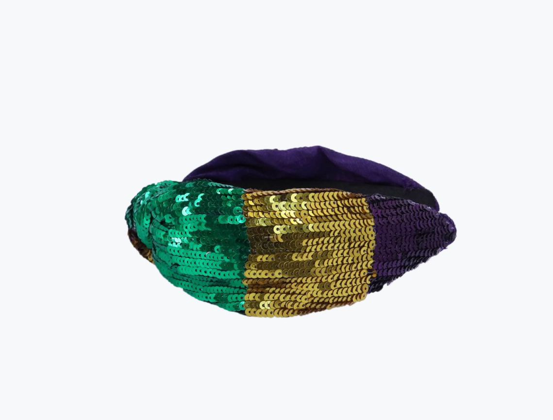 Mardi Gras Headband