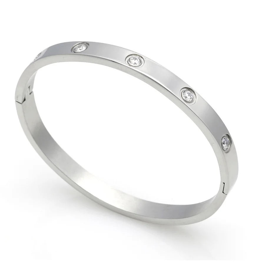 Signature Crystal Bangle