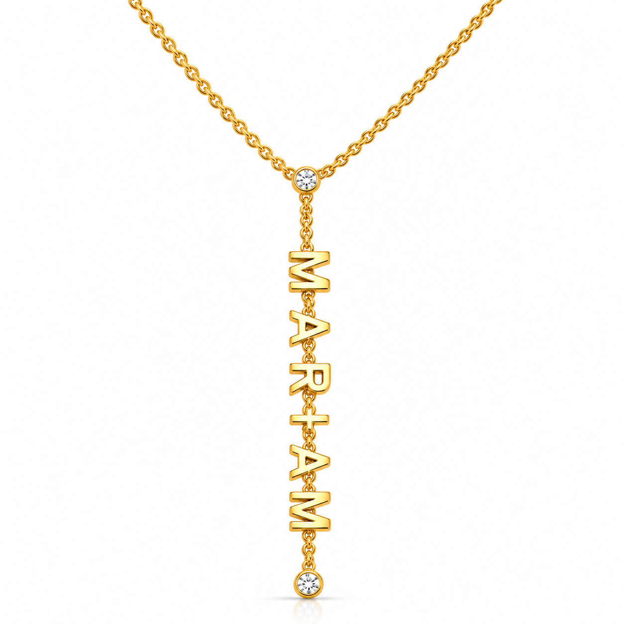 Signature Drop Name Necklace
