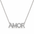 Pave' Name Necklace
