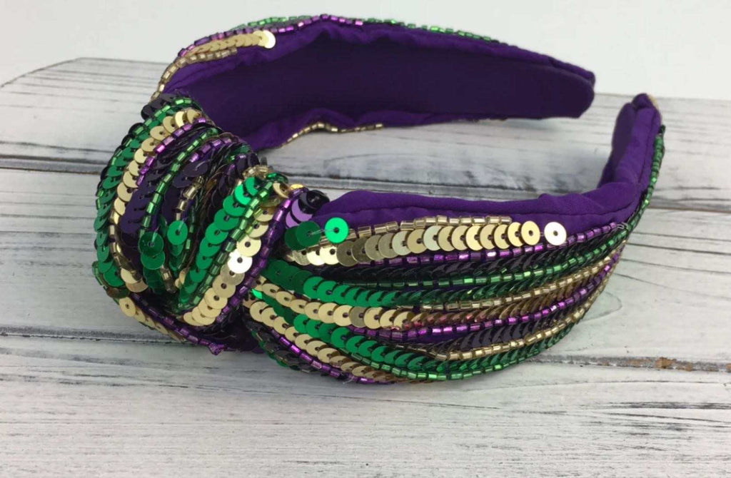 Mardi Gras Headband