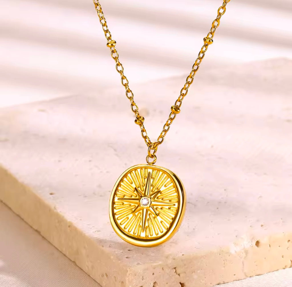 Star Medallion Necklace