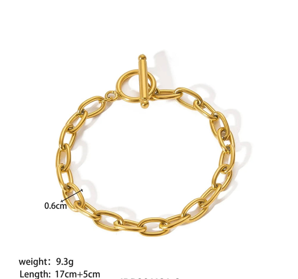 18K Gold Plated Bracelets