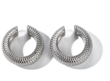 Load image into Gallery viewer, Exquisite Stainless Steel Hoop Earrings

