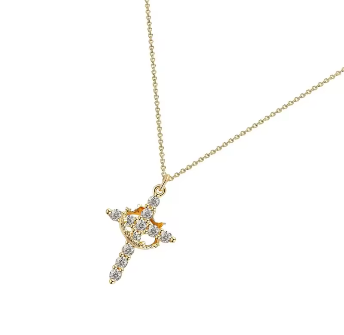 Celestial Cross Necklace