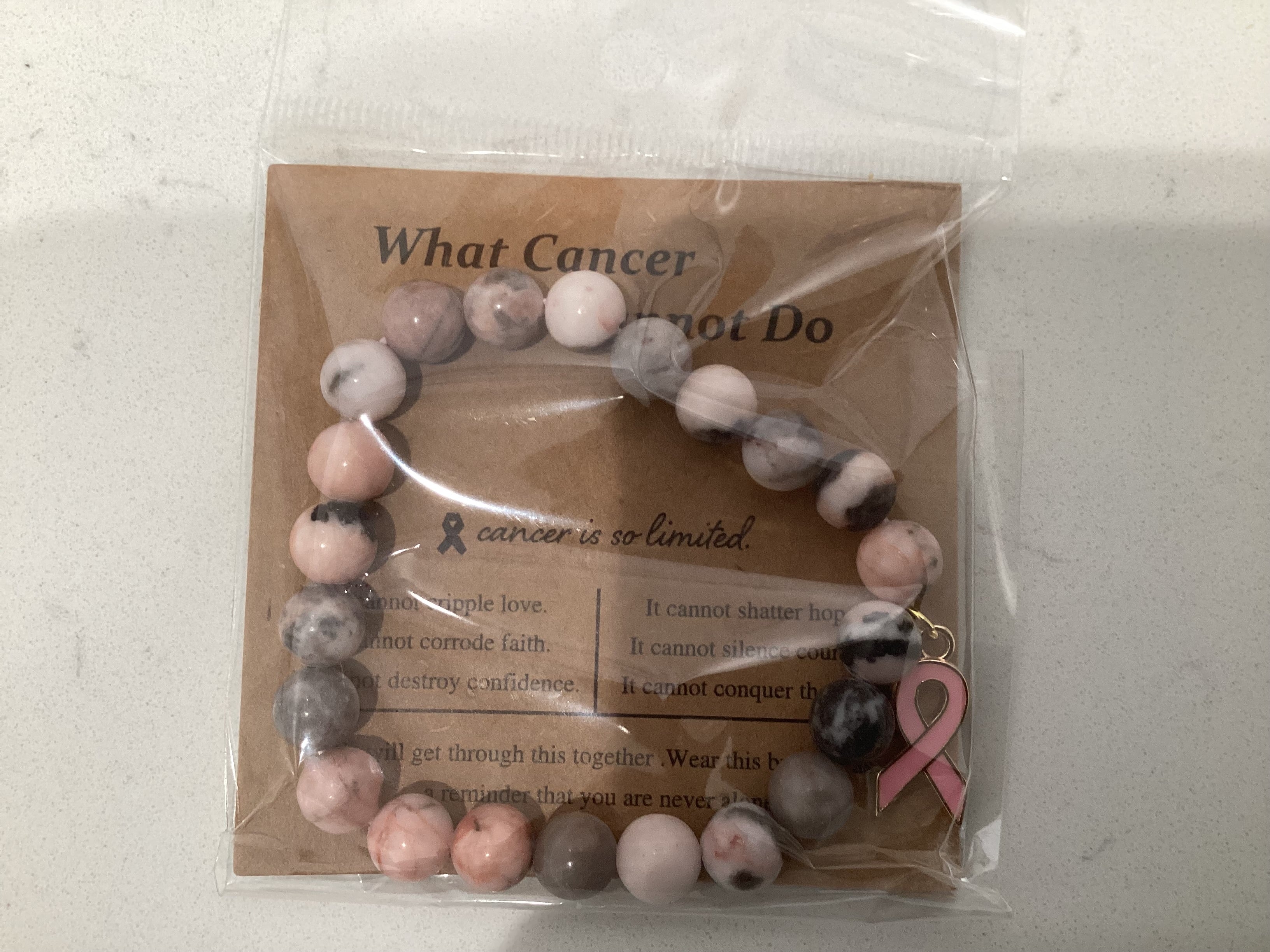 Breast Cancer Awareness Bracelet