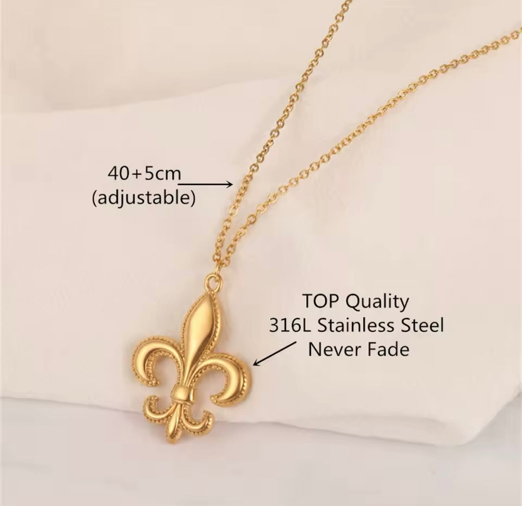 Fleur De Lis Necklace