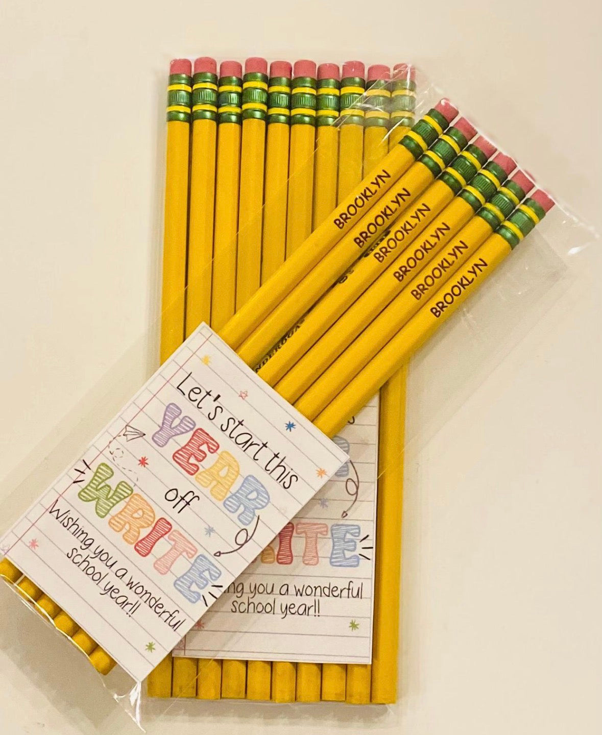 Engraved Pencil Set