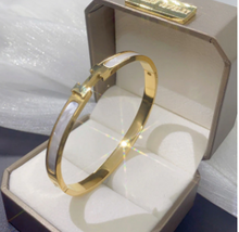 Load image into Gallery viewer, 18K Gold-Plated Titanium Steel Diamond Bracelet
