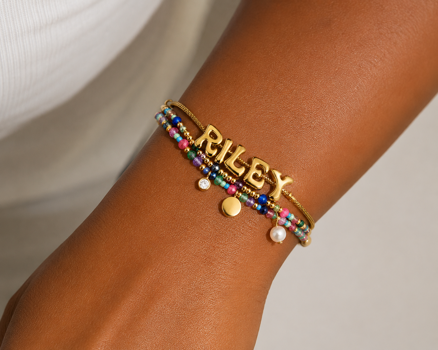 Beaded Name Bracelet