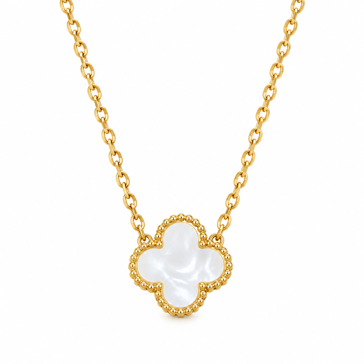 Pearl Clover Necklace