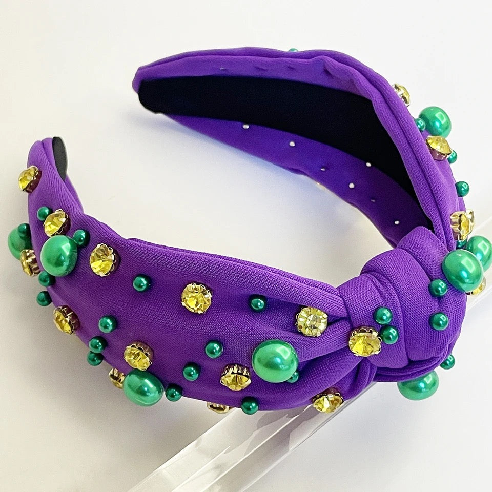 Mardi Gras Headband