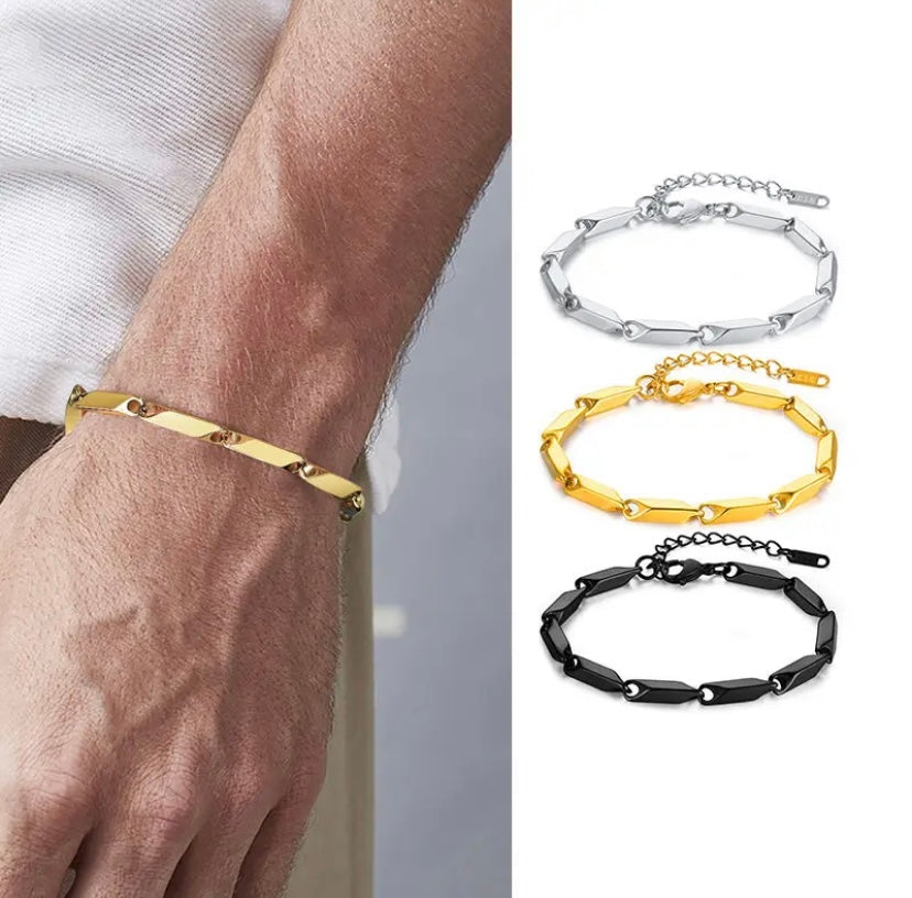 Men’s Chain Linked Bracelet