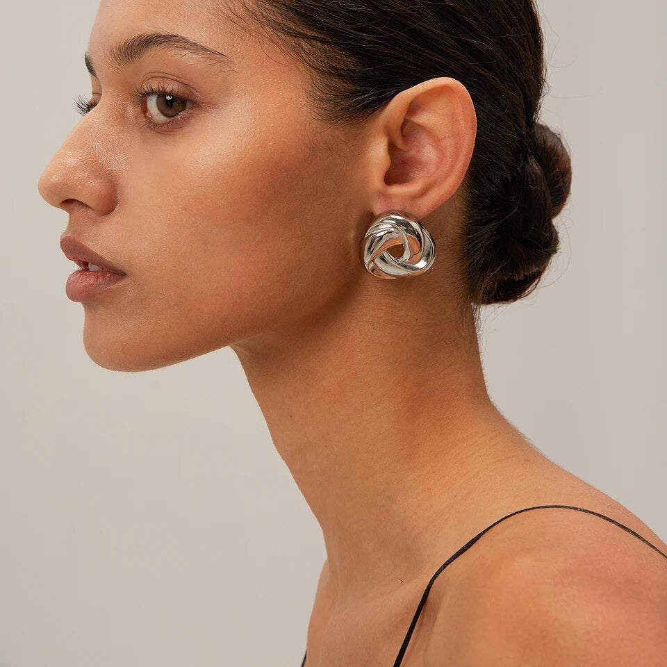 Wrosa Wafer Earrings