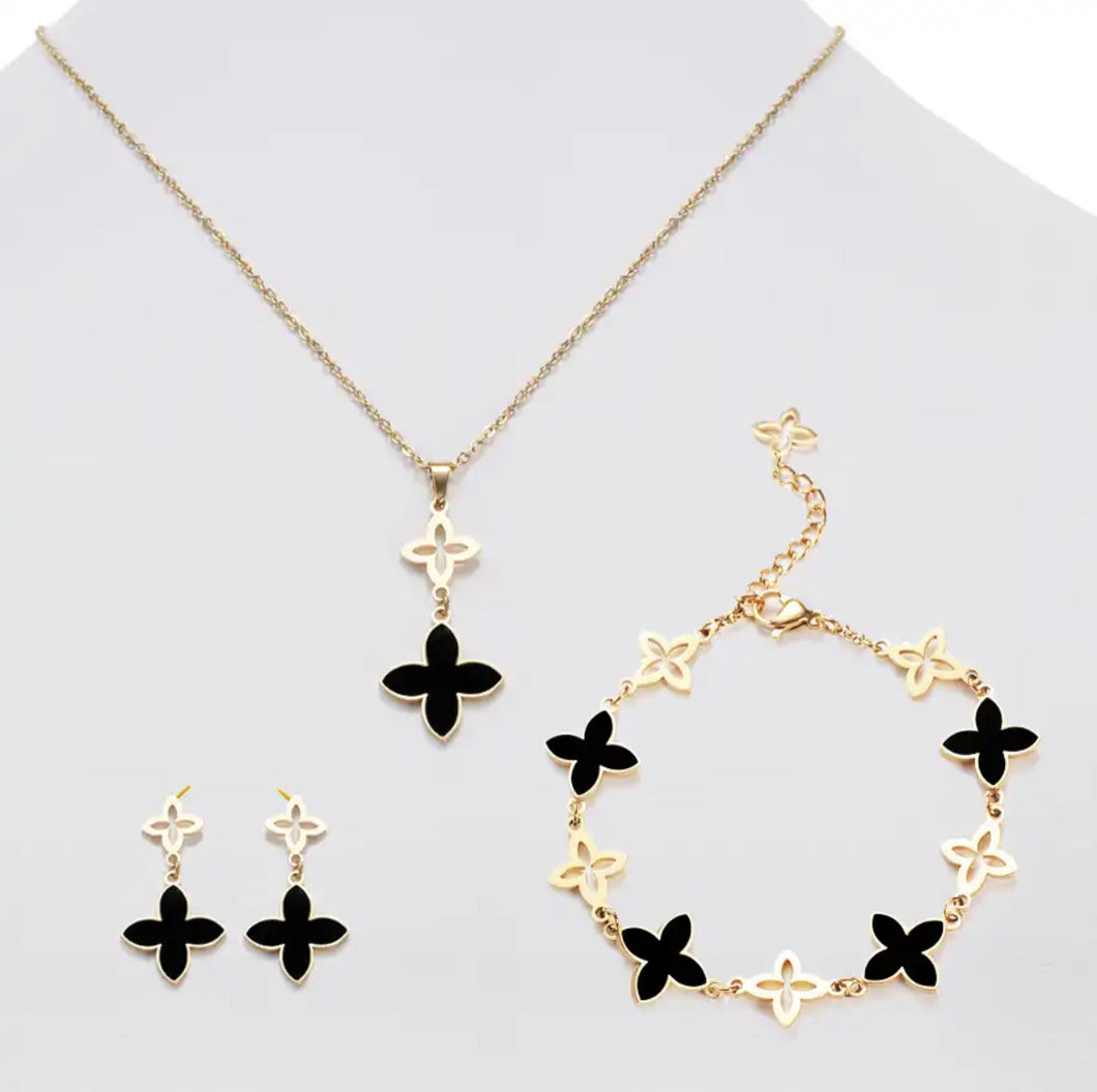 Four-Leaf Clover Jewelry Sets