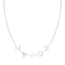 Load image into Gallery viewer, Personalized Chain Letter Necklace
