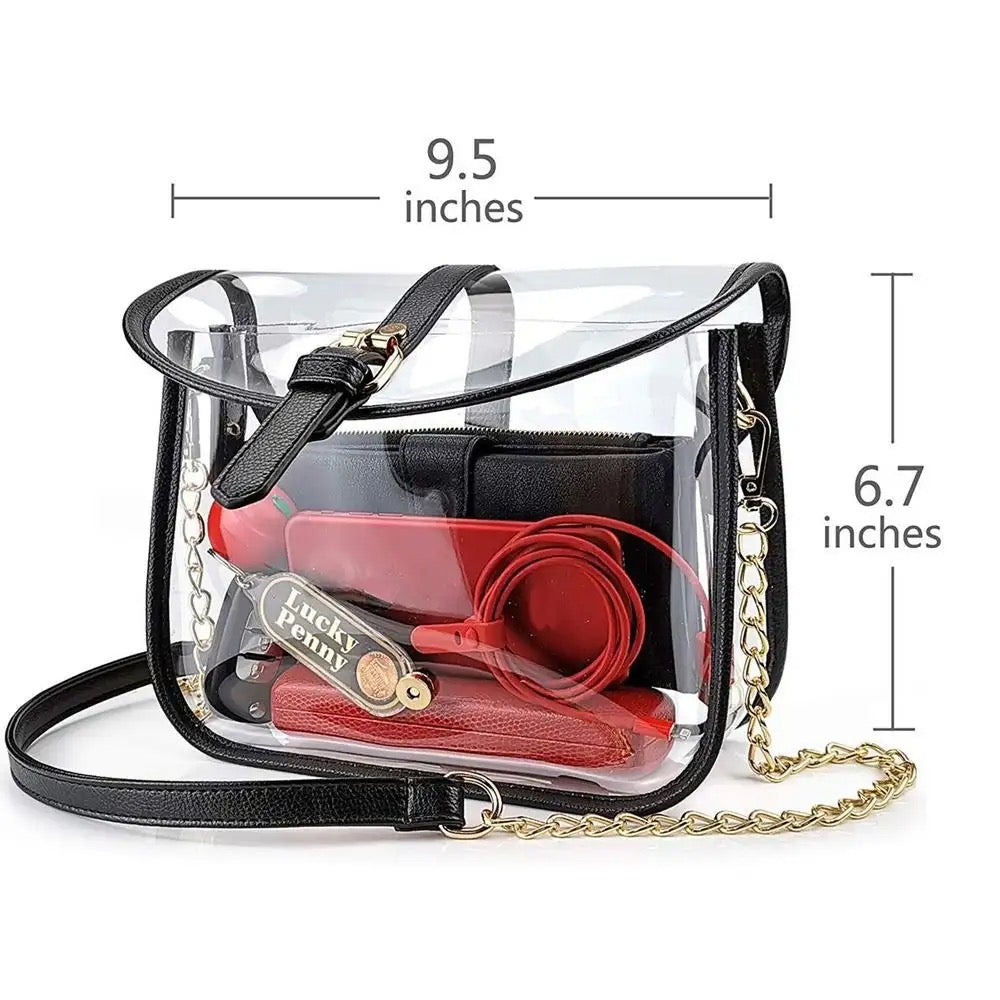 Clear GameDay Purse