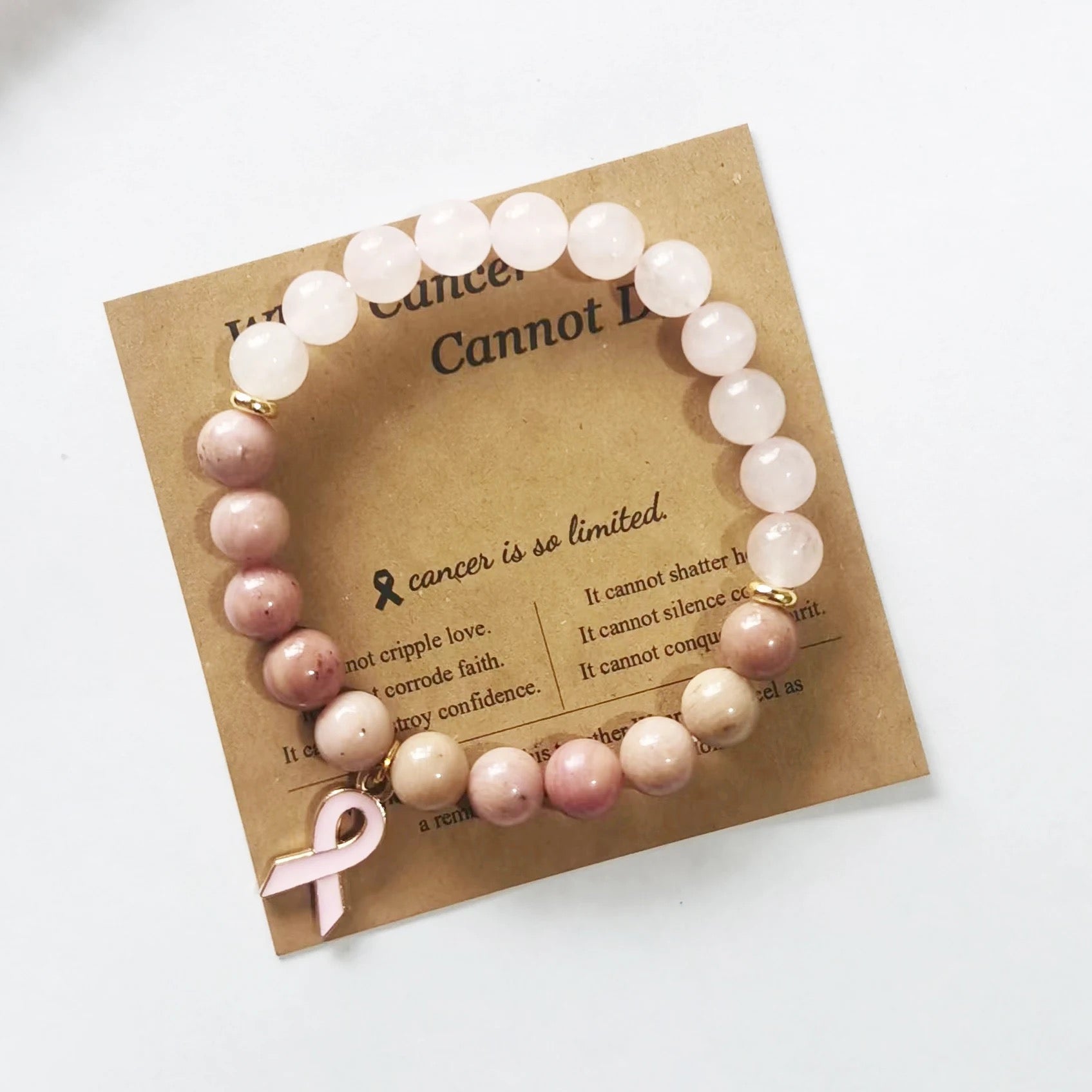Breast Cancer Awareness Bracelet