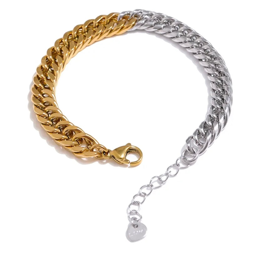 Gilded Harmony Chain Bracelet