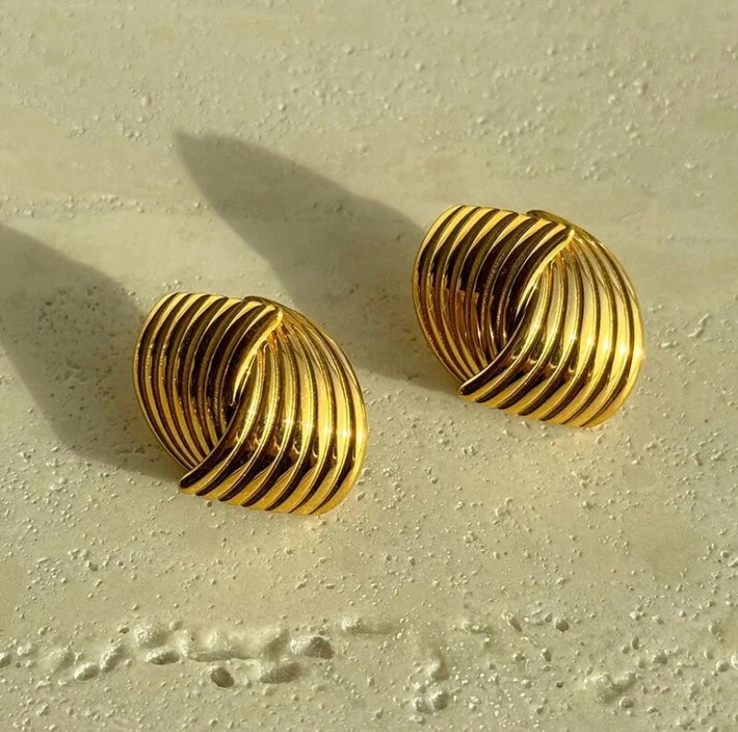 Geometric Stud Earrings