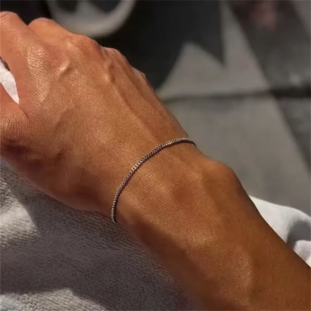 Men’s Cable Linked Bracelet