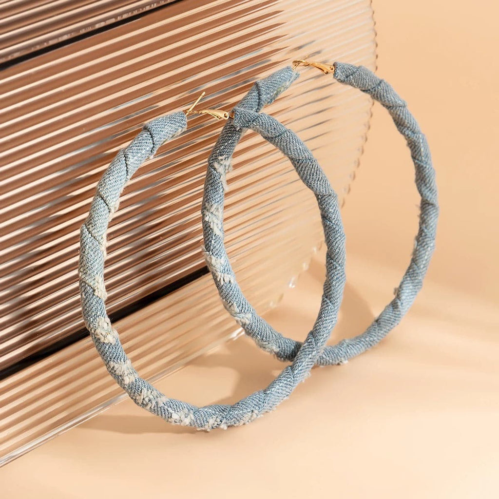 Denim Hoops