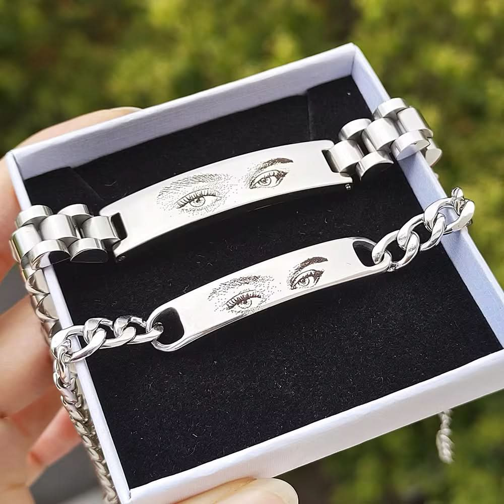 Custom Photo Eye Bracelet