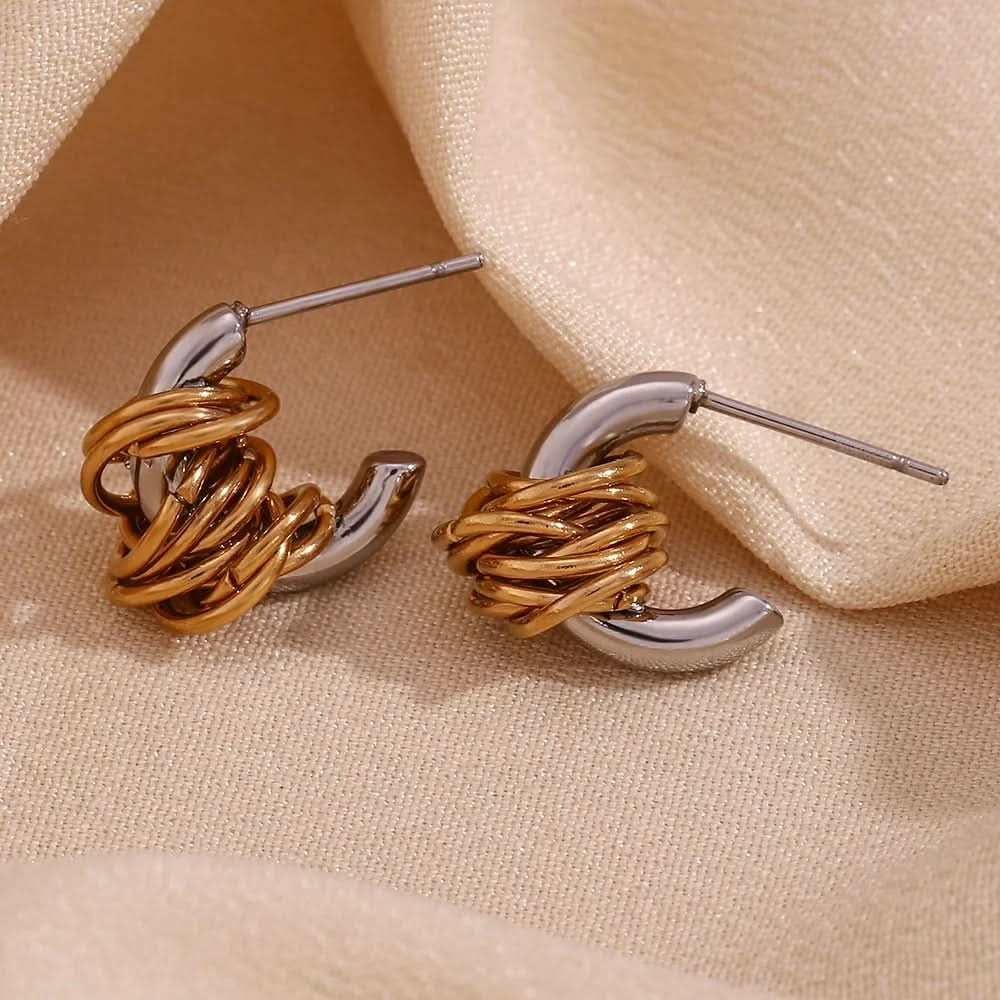 Dainty Twine Studs