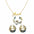 Girl's Twisted Hoop Name Earrings