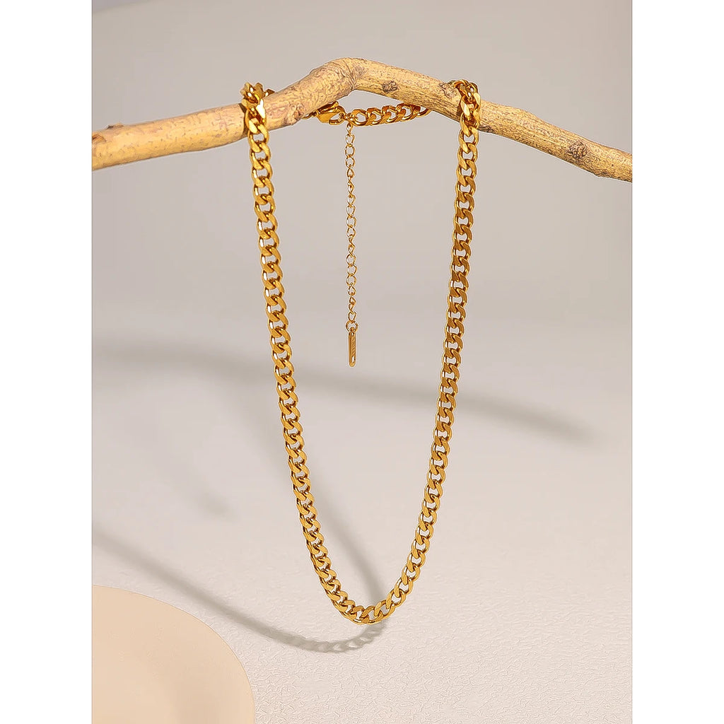 18K Gold Plated Cuban Chain