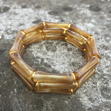Load image into Gallery viewer, Bohemian Bamboo Shape Acrylic Hand Bracelets
