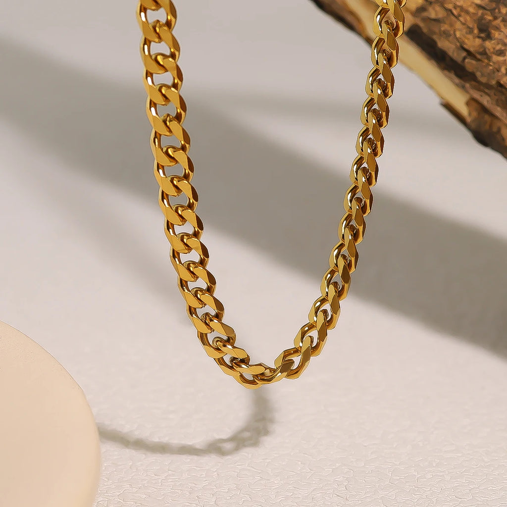 18K Gold Plated Cuban Chain