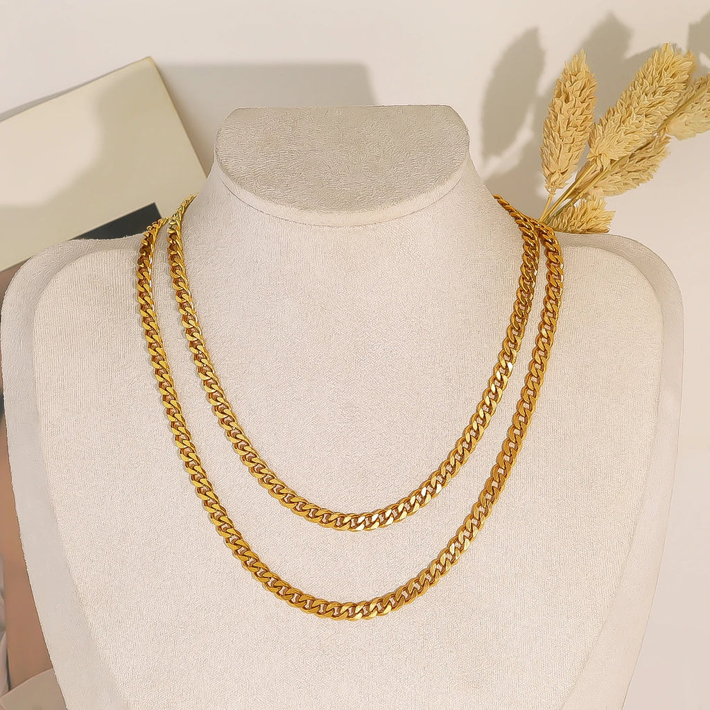 18K Gold Plated Cuban Chain