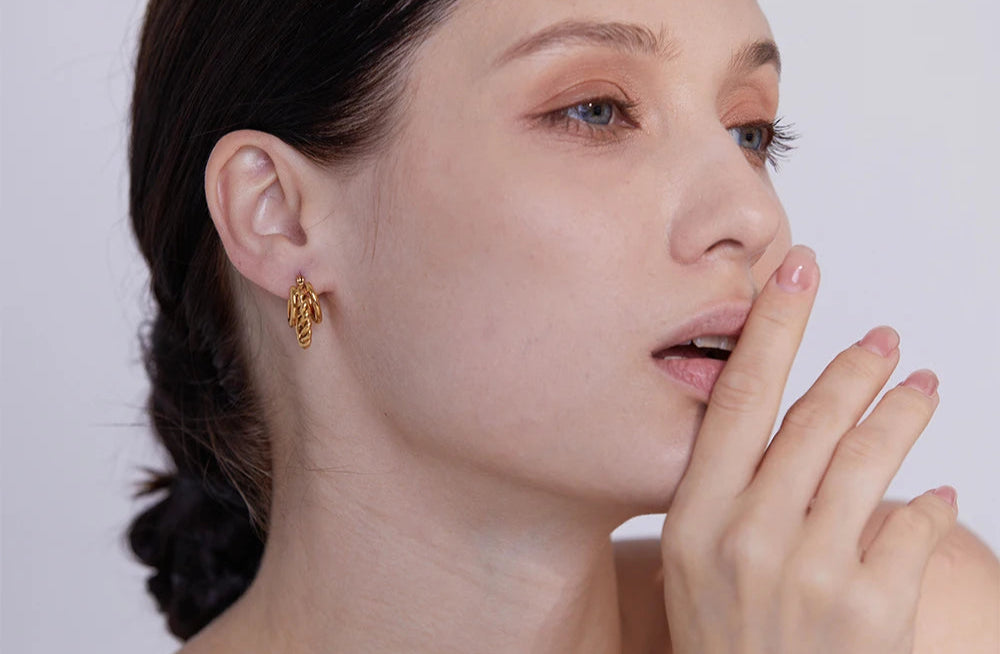 Twisted Luxe Hoop Earrings