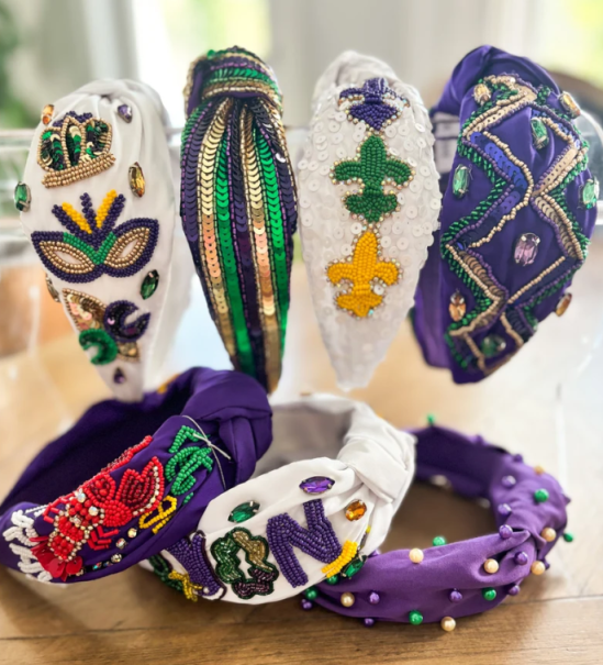 Mardi Gras Headband