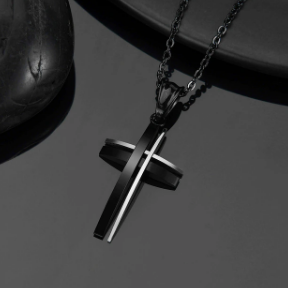 Simple Cross Necklace