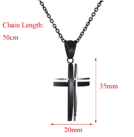 Simple Cross Necklace