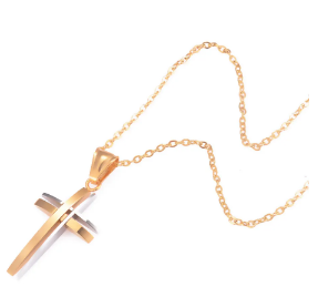 Simple Cross Necklace