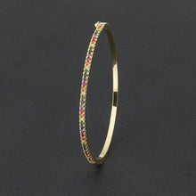 Load image into Gallery viewer, Rainbow Cuff Bracelet
