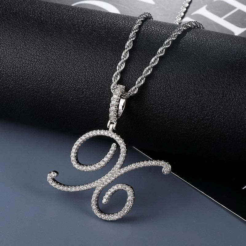 Cursive Initial Necklace