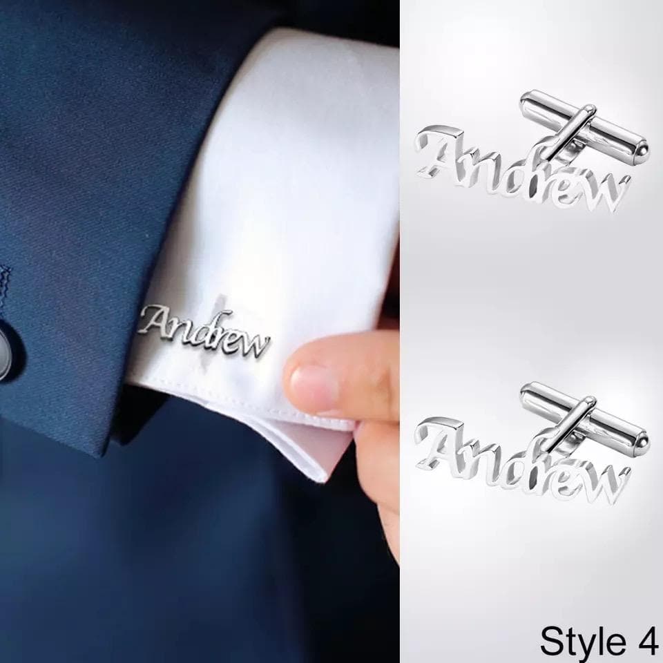 Personalized Cuff Link Set