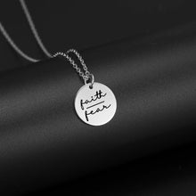 Load image into Gallery viewer, Be Still Inspirational Necklace
