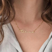 Load image into Gallery viewer, The Signature Script Name Necklace
