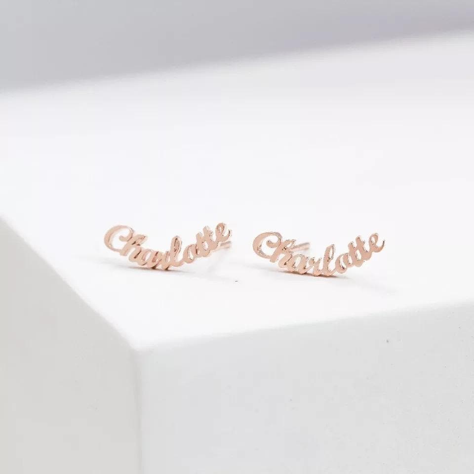Personalized Name Earrings